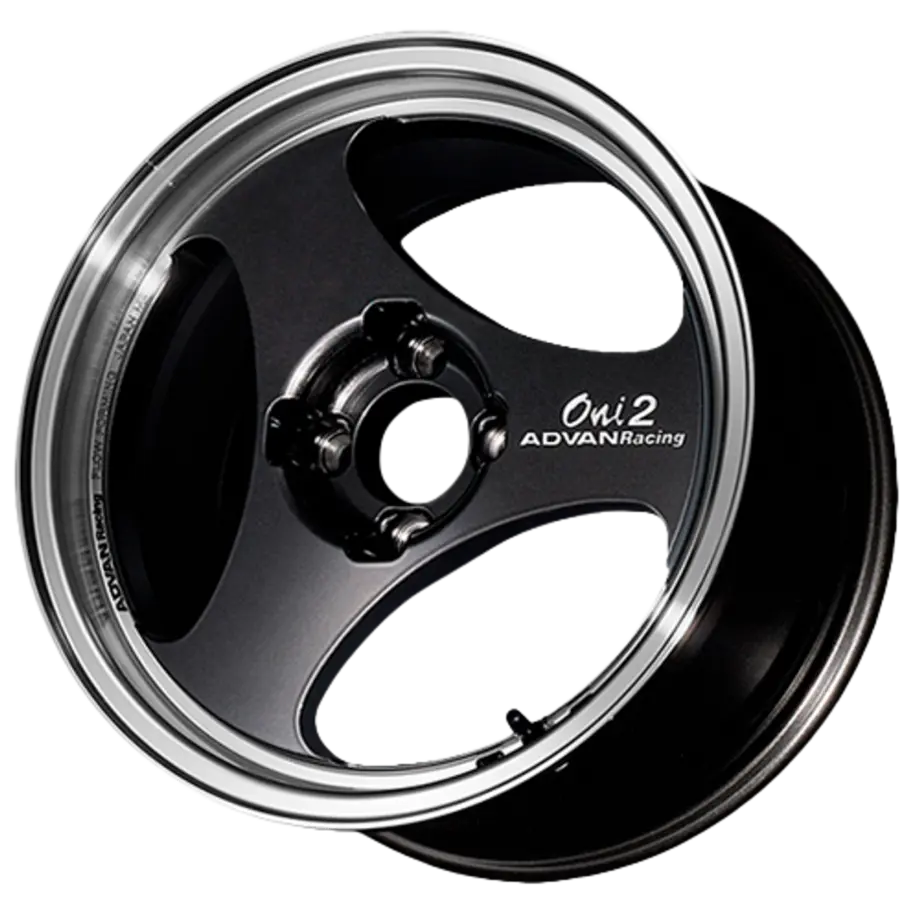 Advan Oni2 4x100 15x7.0+42 Machining & Black Gunmetallic