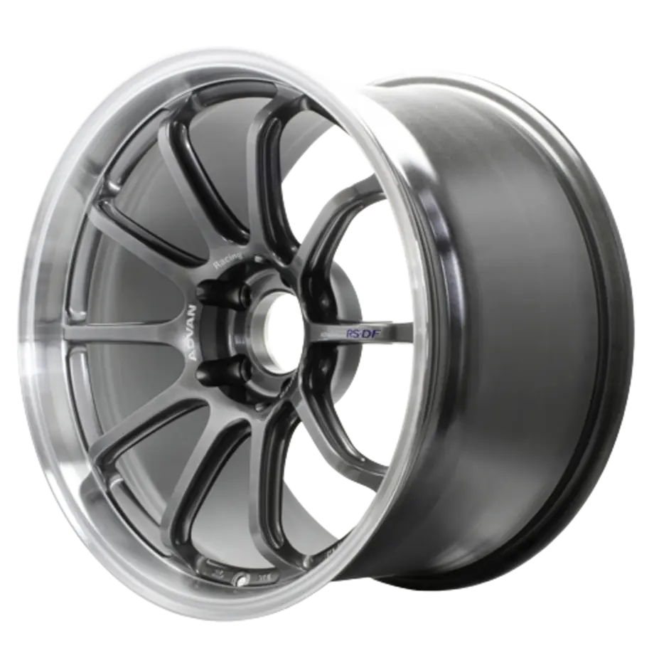 Advan Racing RS-DF Progressive 5x114.3 18x10.5+15 Machining and Racing Hyper Black