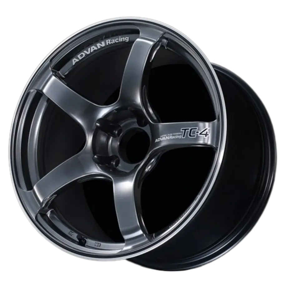 Advan TC-4 5x114.3 18x11.0+15 Racing Gun Metallic & Ring