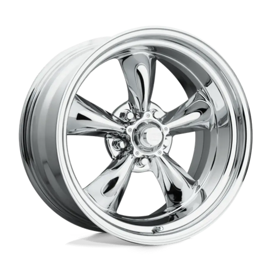 American Racing Vintage VN615 TORQ THRUST II 1 PC 5X114.3 17X9.5 +46 CHROME