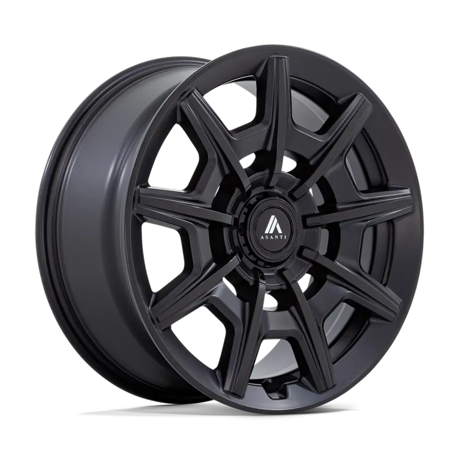 Asanti Black ABL-41 ESQUIRE 5X108/5X112 20X10.5 +45 SATIN BLACK WITH GLOSS BLACK FACE