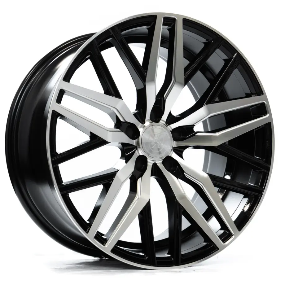 Axe EX30 5x110 19X9.5+42 BLACK AND POLISHED FACE