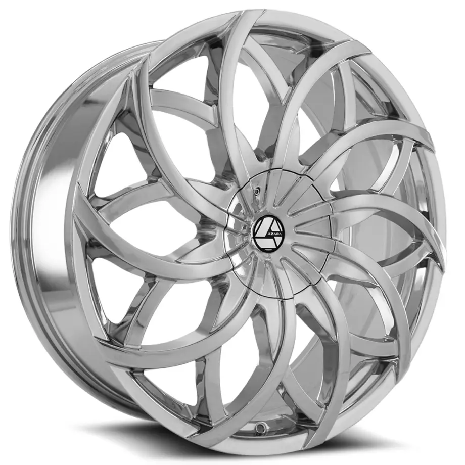 Azara AZA-504 5x108/5x120 22x8.5 +38 Nano Chrome