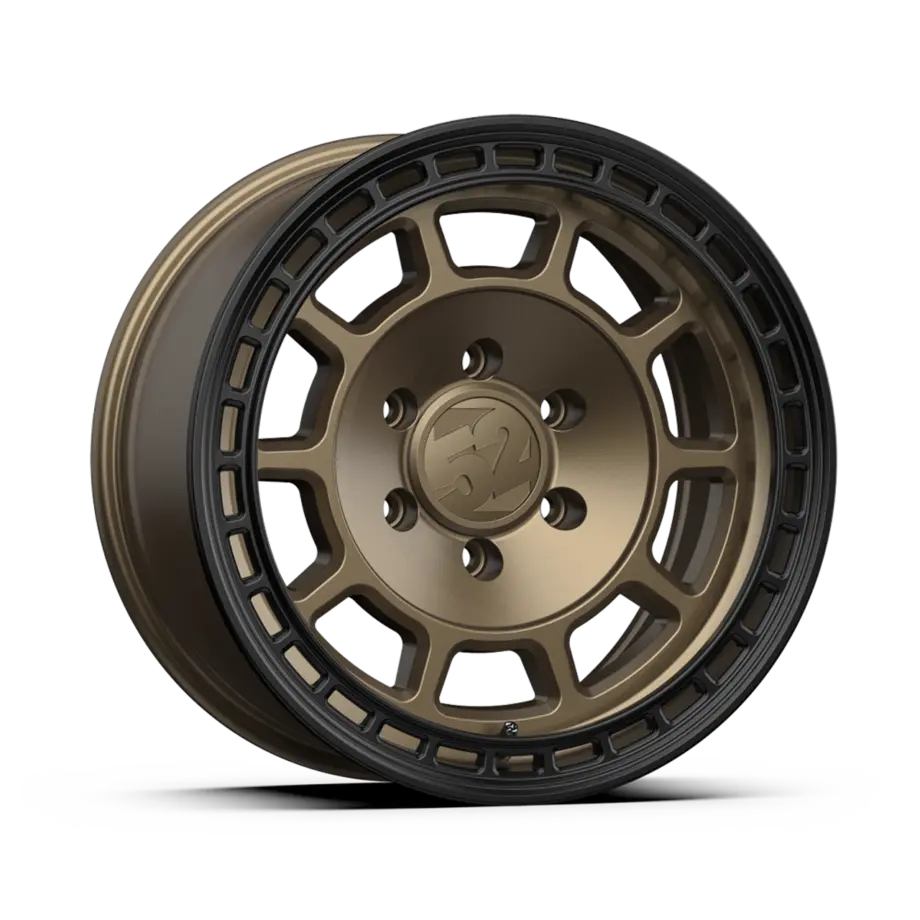 fifteen52 TRAVERSE HD 5x127 17x8.5 +0 BLOCK BRONZE (MATTE BRONZE/SATIN BLACK RING)