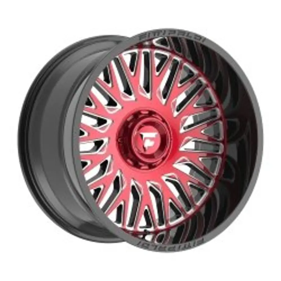 Fittipaldi Offroad FA07MBRM 8X170 22x12 -44 Machined black red milled