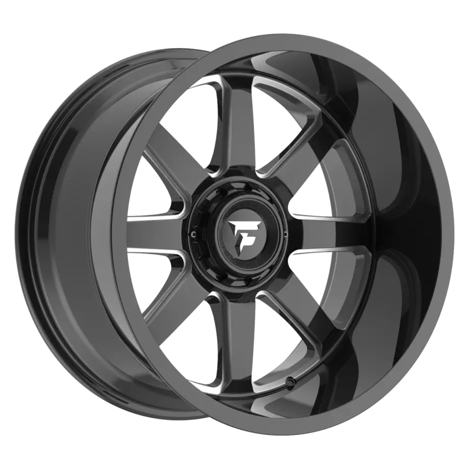 Fittipaldi Offroad FA16BM 5x139.7/5X150 18x9 +12 Gloss Black Milled