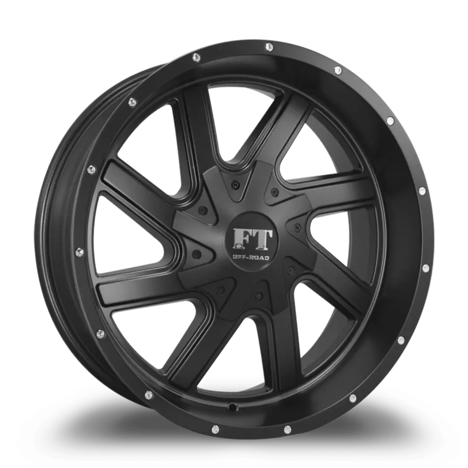 FULL THROTTLE FT1 6x120/139.7 18x9+0 SATIN BLACK