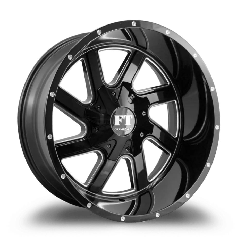 FULL THROTTLE FT1 6x135/6x139.7 18x9+ BLACK / MILLED