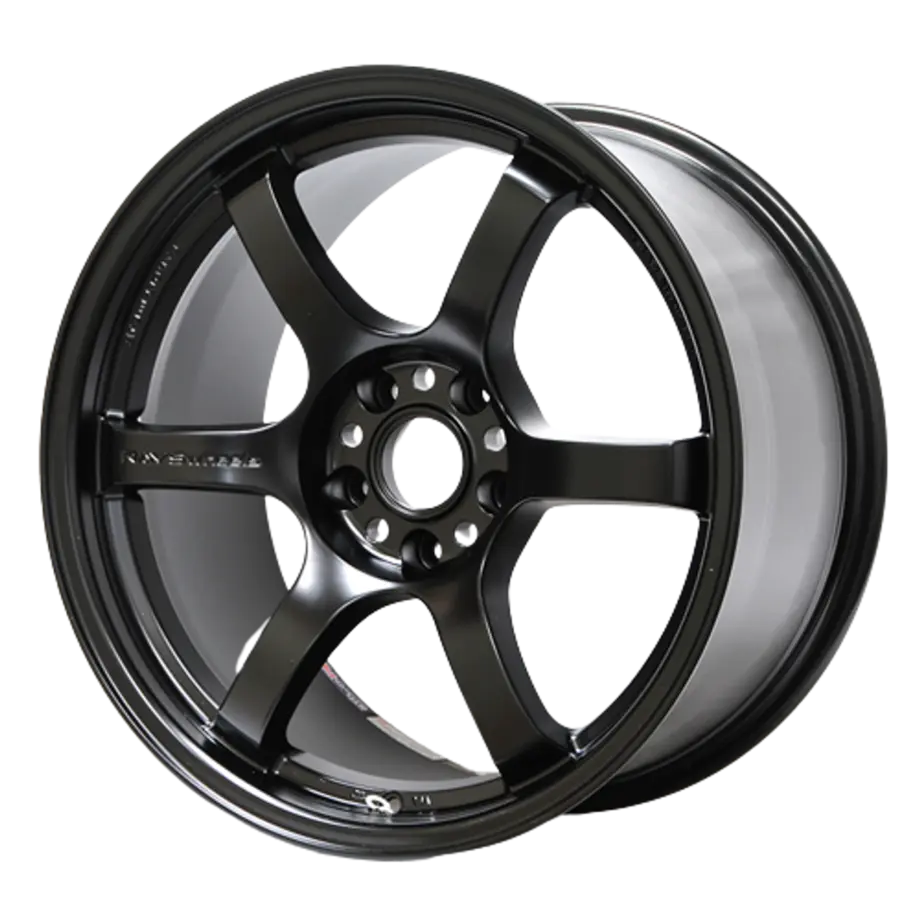 Gram Lights 57DR 5x114.3 18x10.5+22 Semi Gloss Black