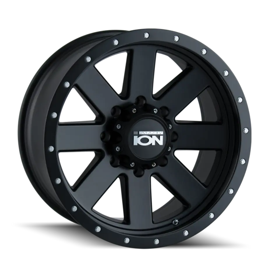 Ion Type 134 6x139.7 18x9+0 Matte Black/Black Beadlock