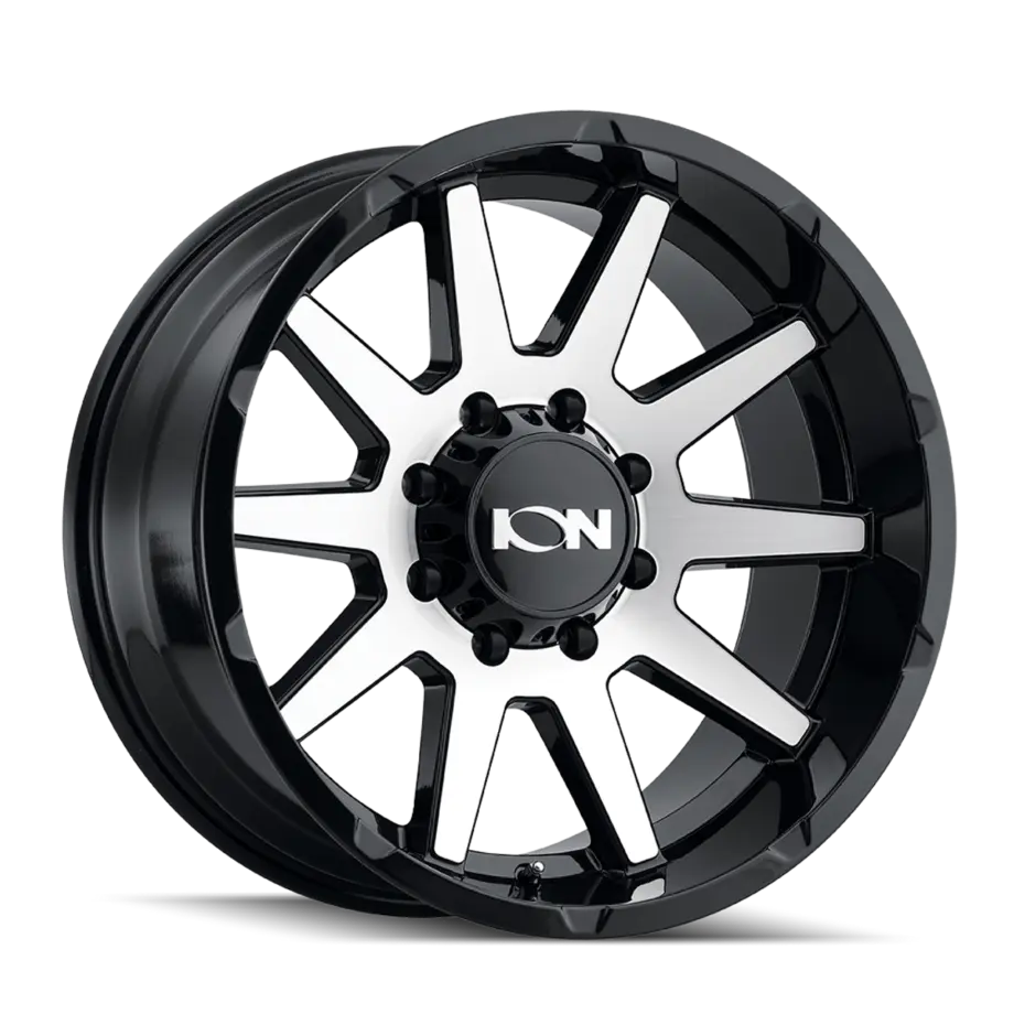 Ion Type 143 5x139.7 20x9+18 Gloss Black/Machined Face