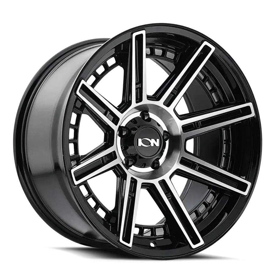 Ion Type 149 5x139.7 20x9-12 Black Machined