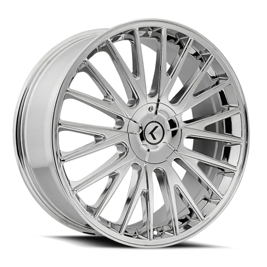 Kraze Double Down 185 5x108/5x114.3 20x8.5+38 Chrome