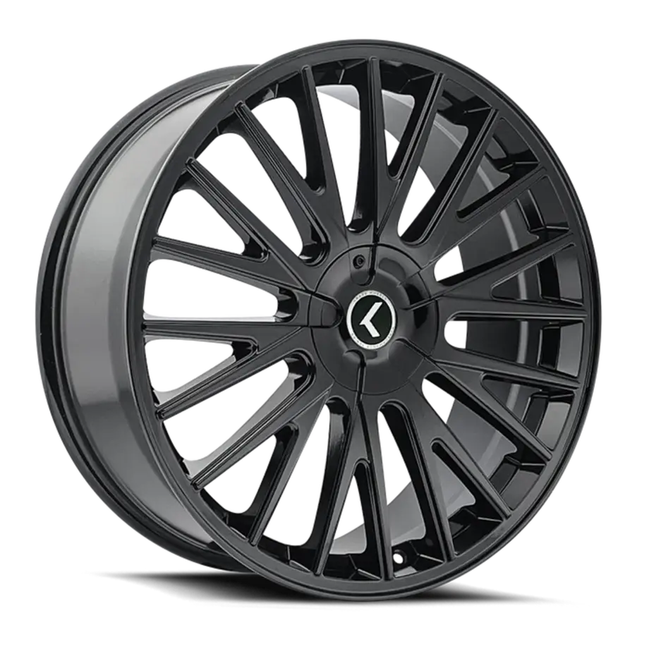 Kraze Double Down 185 5x112/5x120 20x8.5+38 Gloss Black