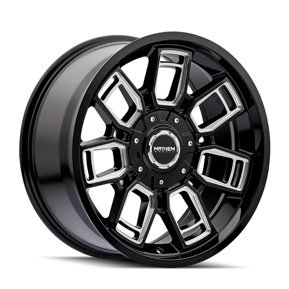 Mayhem Ordinance 8118 5x127/5x139.7 20x9+0 Gloss Black/Milled