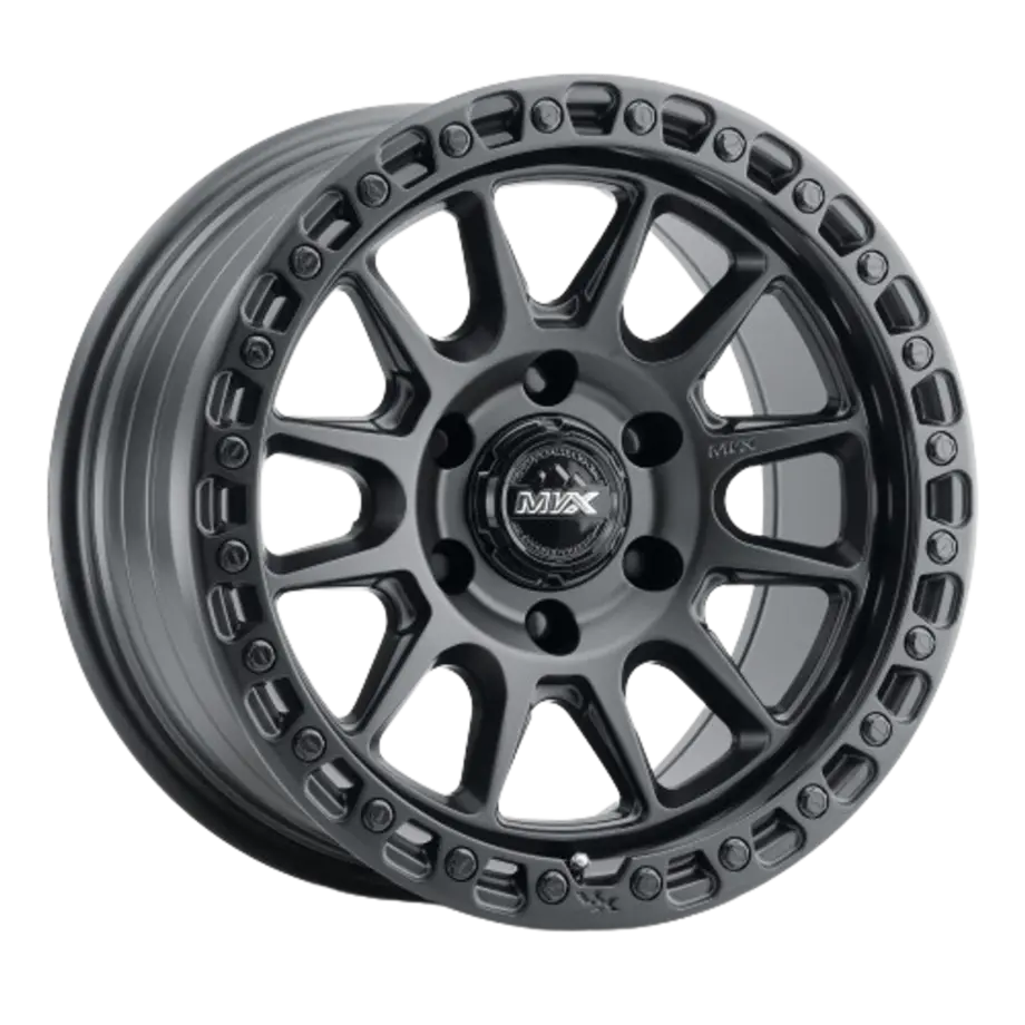 MVX OFFROAD VX12 5X127 17x9 +0 Matte Black