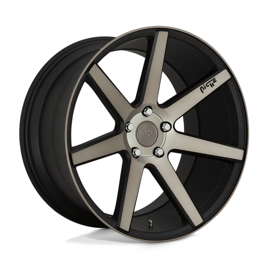 Niche 1PC M150 VERONA 5X114.3 20X10 +40 MATTE BLACK MACHINED