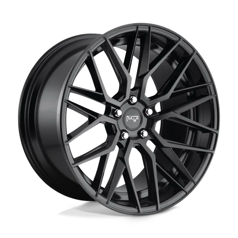 Niche 1PC M190 GAMMA 5X112 20X10.5 +27 MATTE BLACK