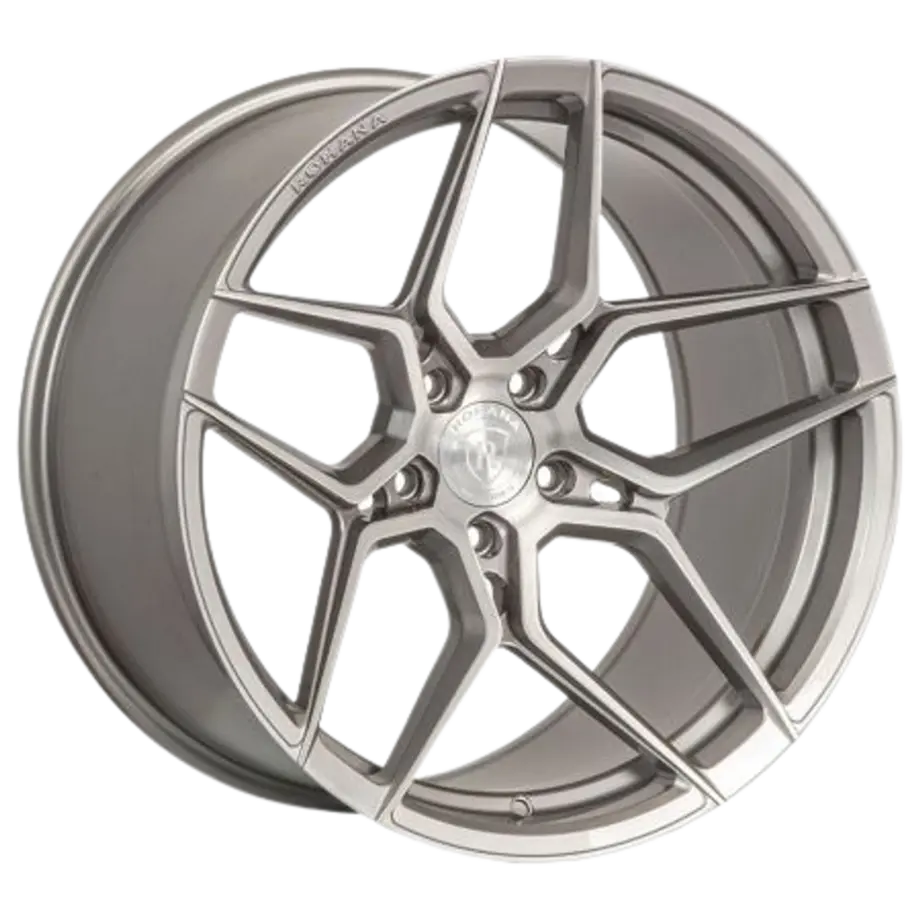 Rohana RFX11 5x120 20x10+38 Brushed Titanium