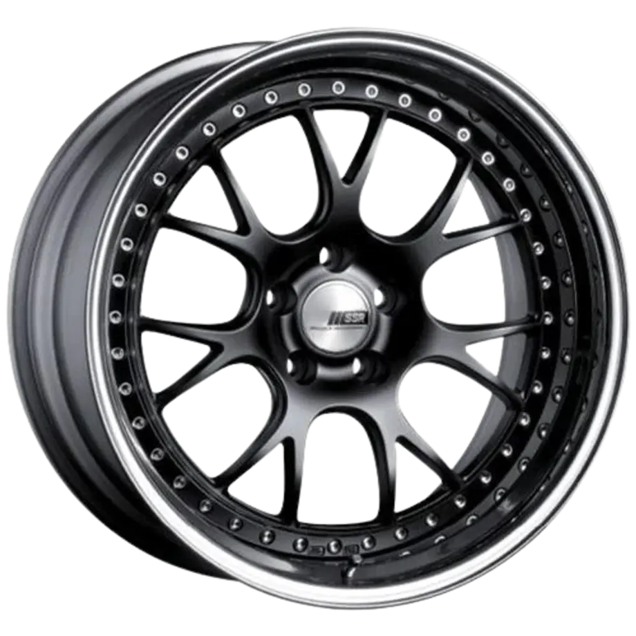 SSR Professor MS3 5x120.65 18X9.5+25 HP Disk Flat Black