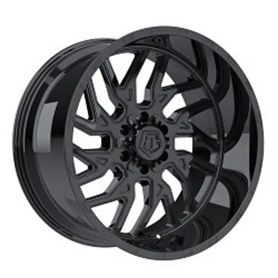 TIS 544B 8x165.1 24x12 -44 Gloss Black