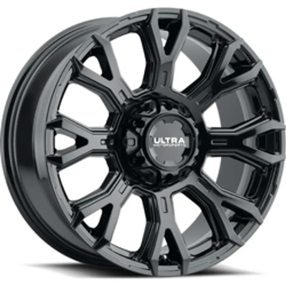 Ultra 123BK Scorpion 5x127/5x139.7 18x9 +01 Gloss Black with Clear Coat