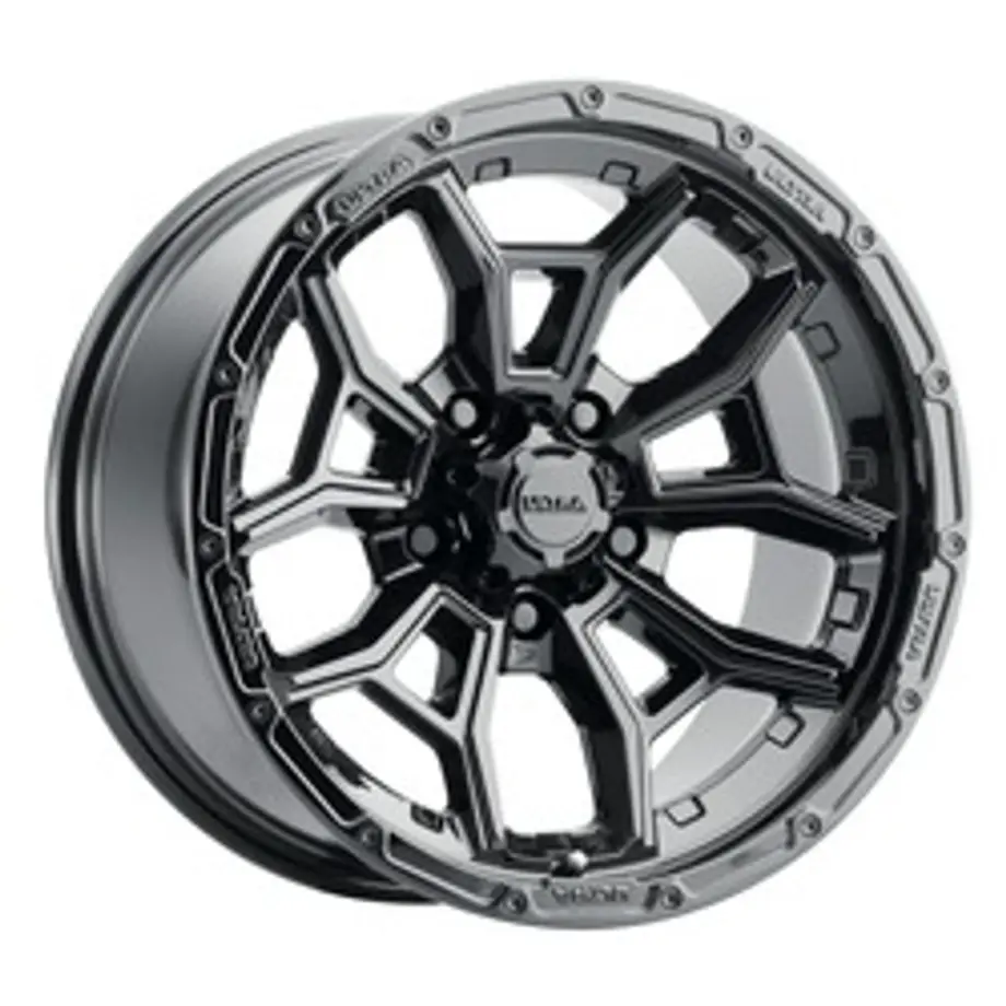 Ultra 125BK Warmonger 5 5x127 17x9 -12 Gloss Black