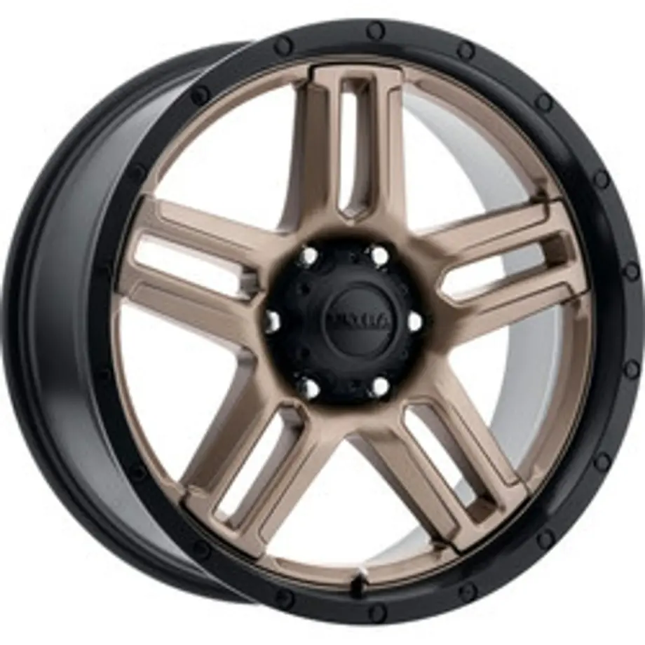 Ultra 258BZ Prowler Truck 5x127 18x9 -12 Satin Bronze w/Satin Black Lip