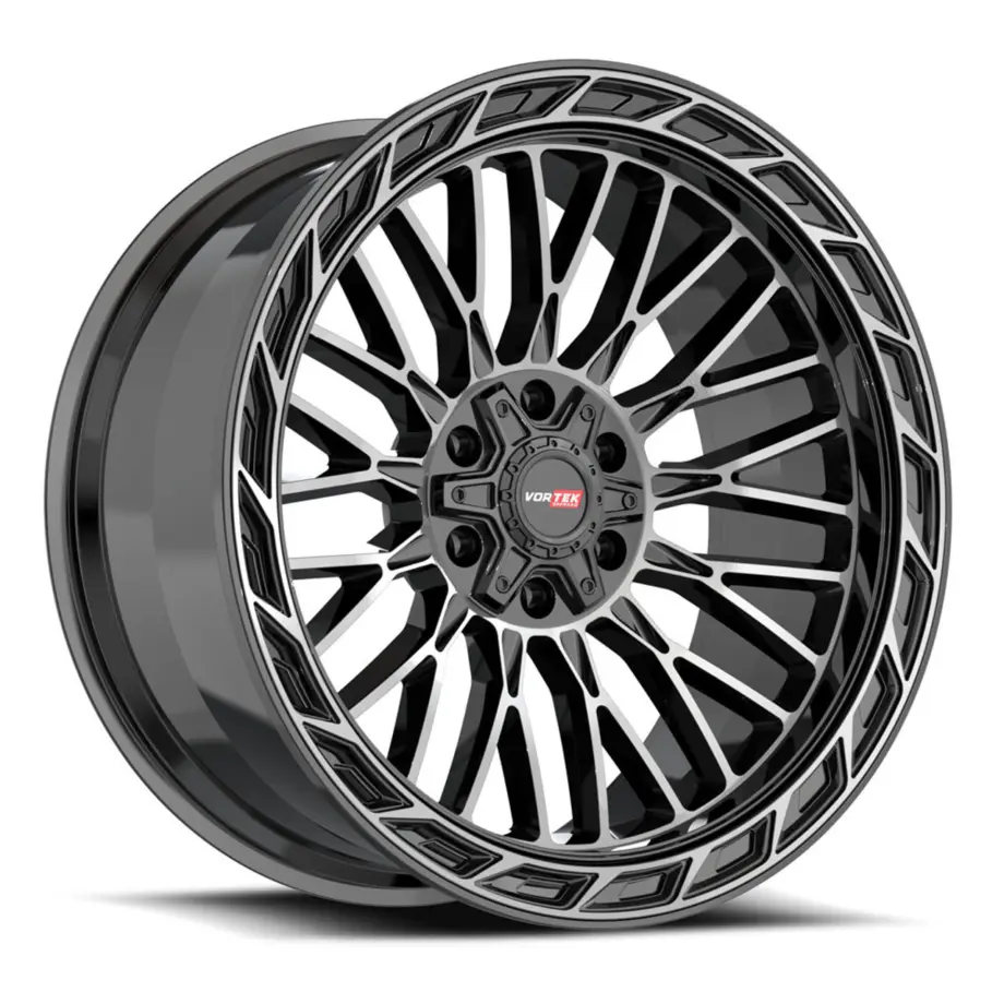 Vortek VRP-502 6x135/6x139.7 20x10 -18 Black Diamond Cut With Dark Tint