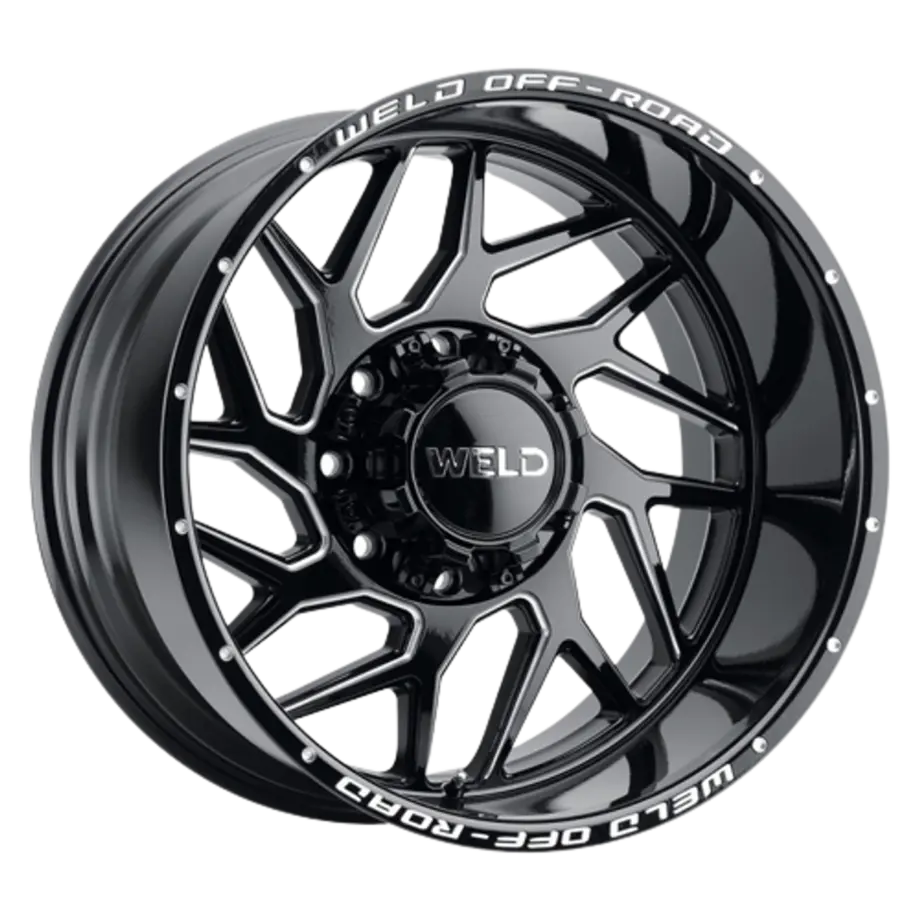 WELD Off-Road Fulcrum 5x139.7 20x10 +13 Gloss Black/Milled