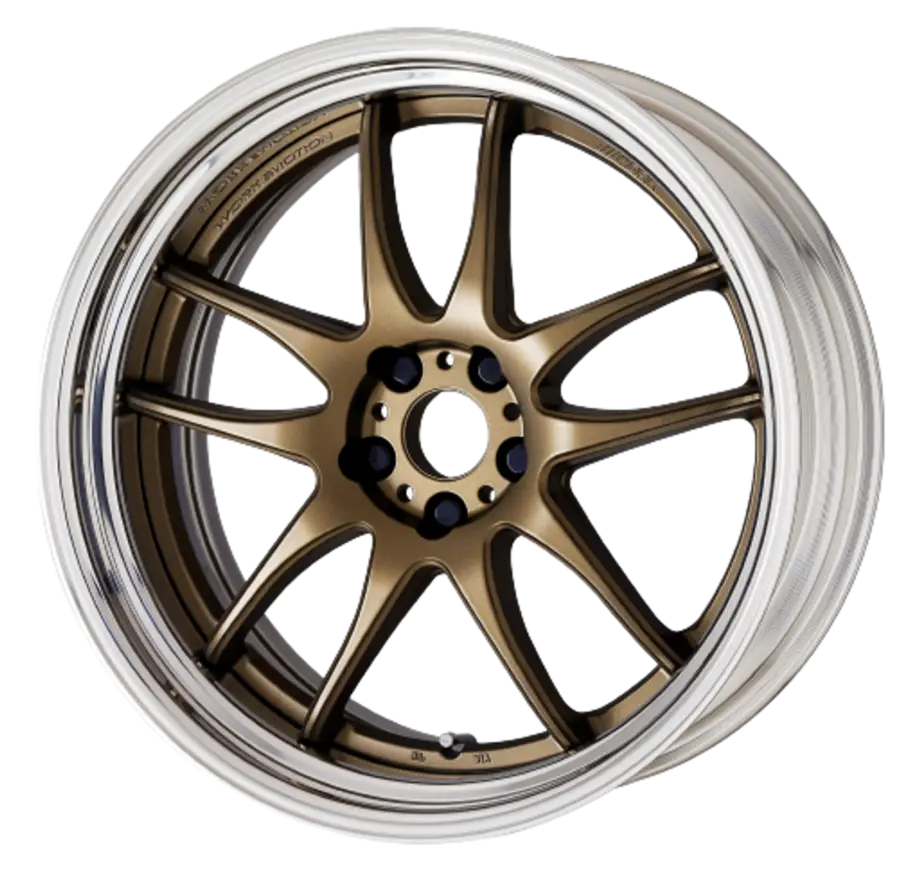 Work Cr 2P 4x100 16x9.0 +0 Matte Bronze