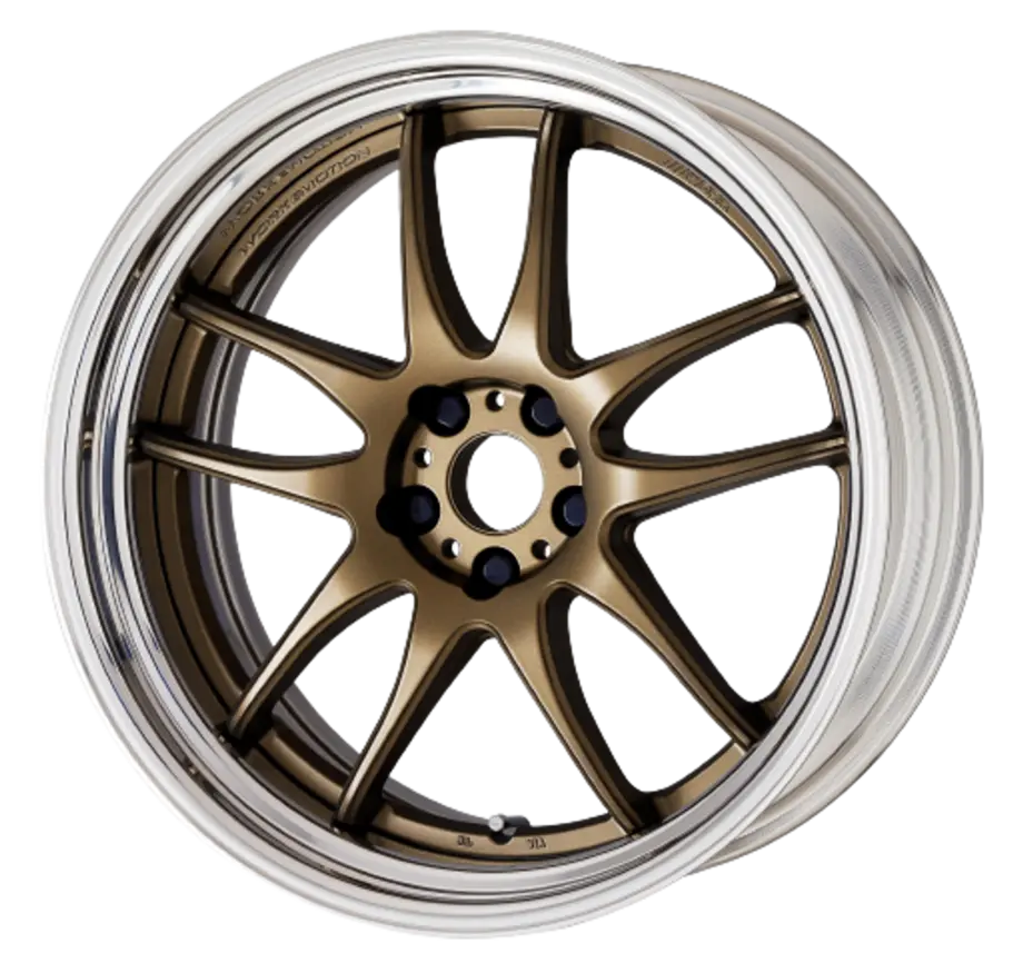 Work Cr 2P 5x100 20x8.5 +22 Matte Bronze