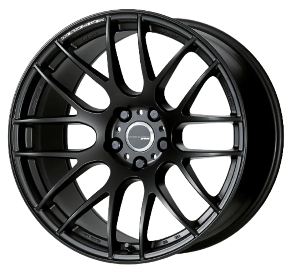 Work Emotion m8r 5x108 19x8.5 +38 Matte Black