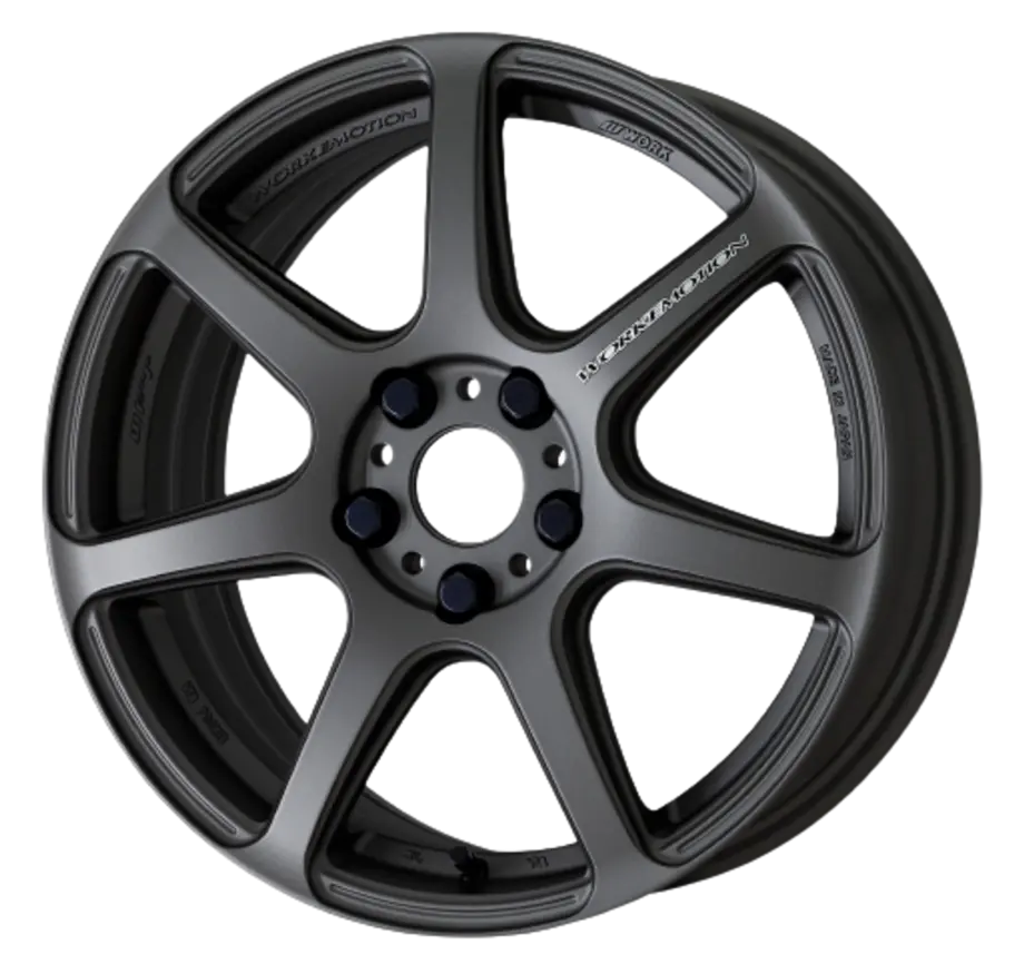 Work Emotion T7r 5x100 18x10.5 +12 Matte Gunmetal