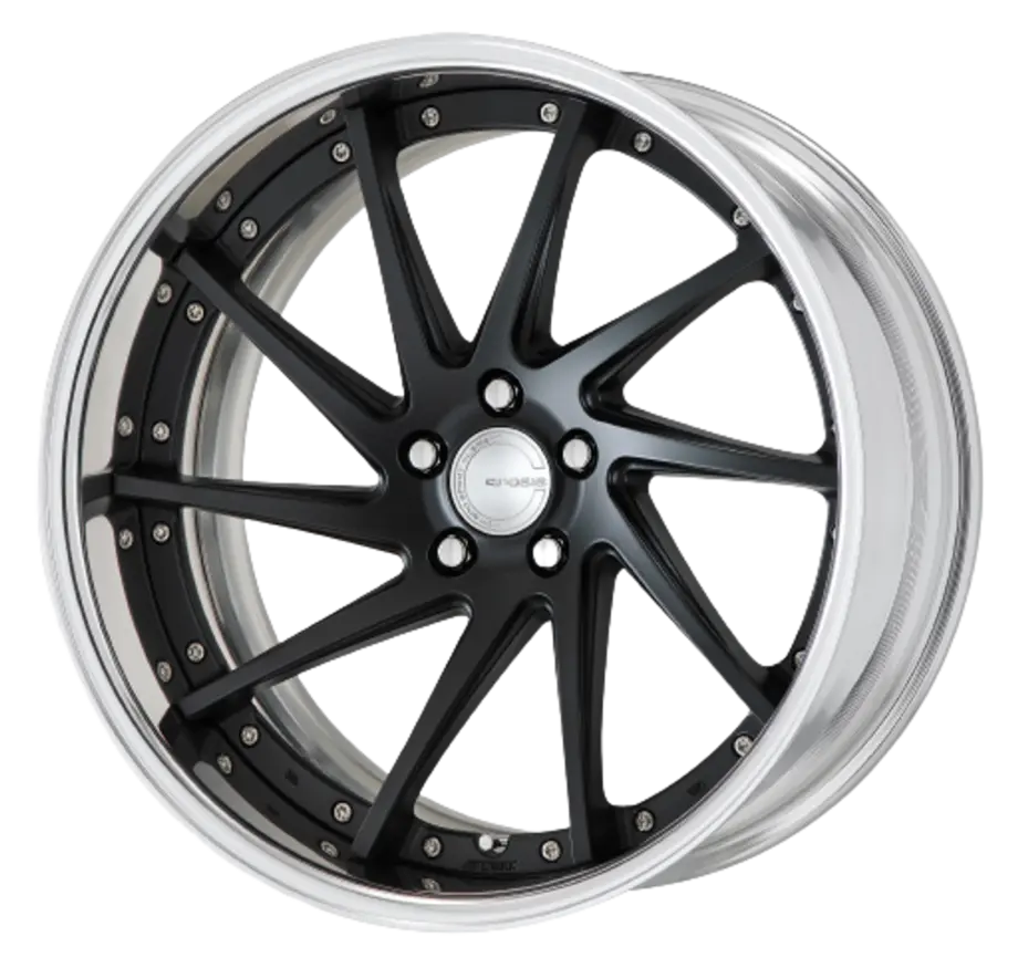 Work Gnosis Cvs 5x112 22x10.5+38 R Disk Matte Black