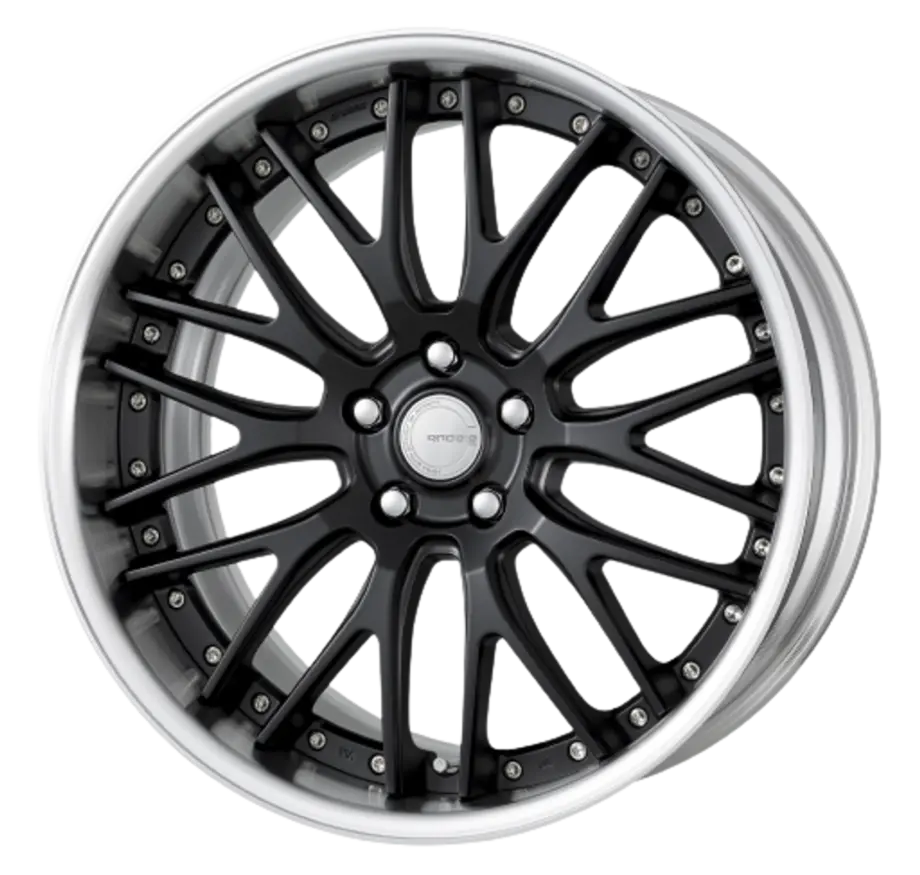 Work Gnosis Gr204 5x115 19x7.5+0 O Disk Matte Black