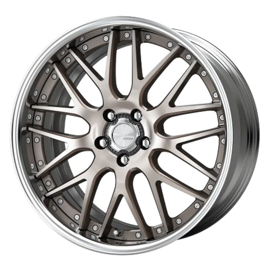 Work Lanvec Lm1 5x100 18x10+0 O Disk Trans Gray Polish