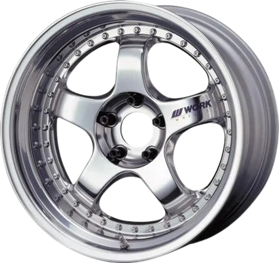 Work Meister S1 3P 4x100 18x15-72 L Disk Bright Buff Finish