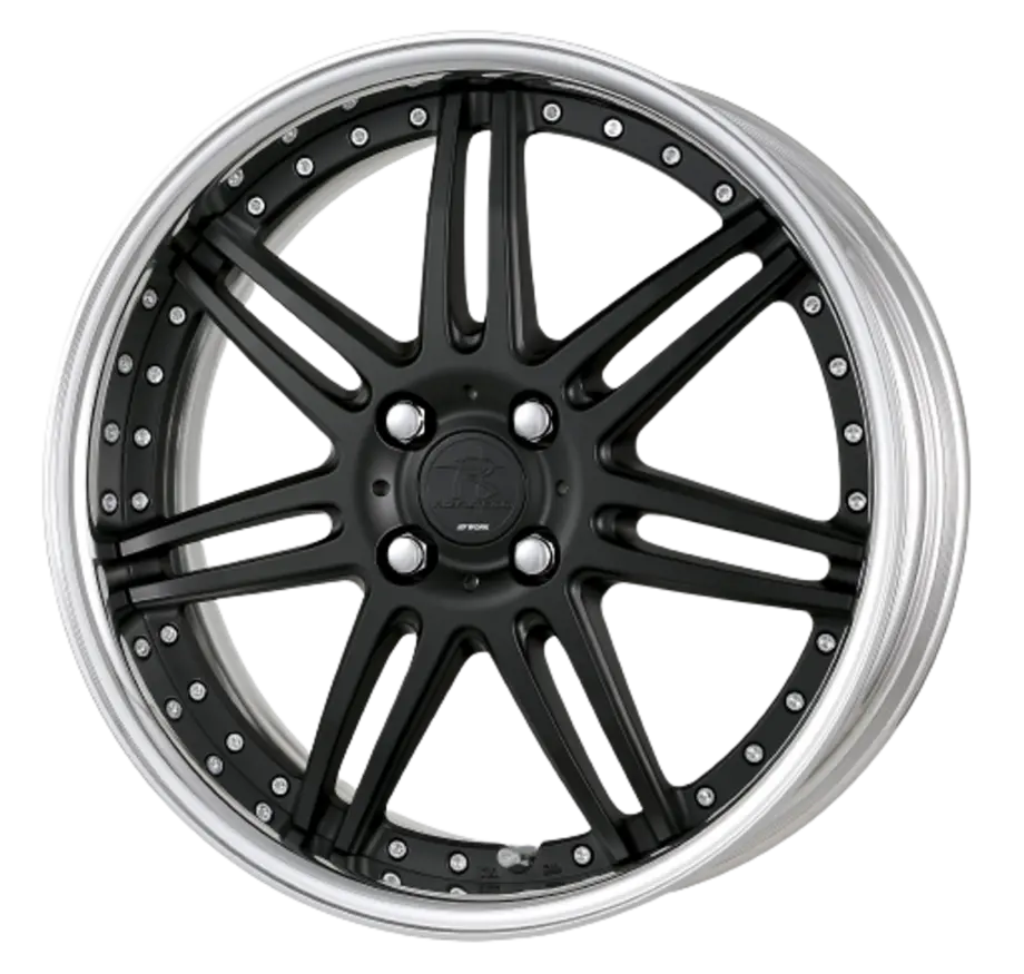 Work Rizaltado Spoke 2 4x100 16x5.5+12 A Disk Matte Black