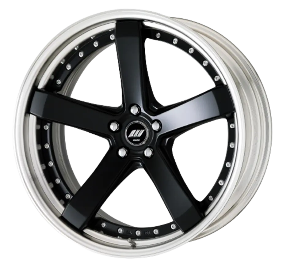 Work Zeast St2 5x100 19x10+12 R Disk Matte Black