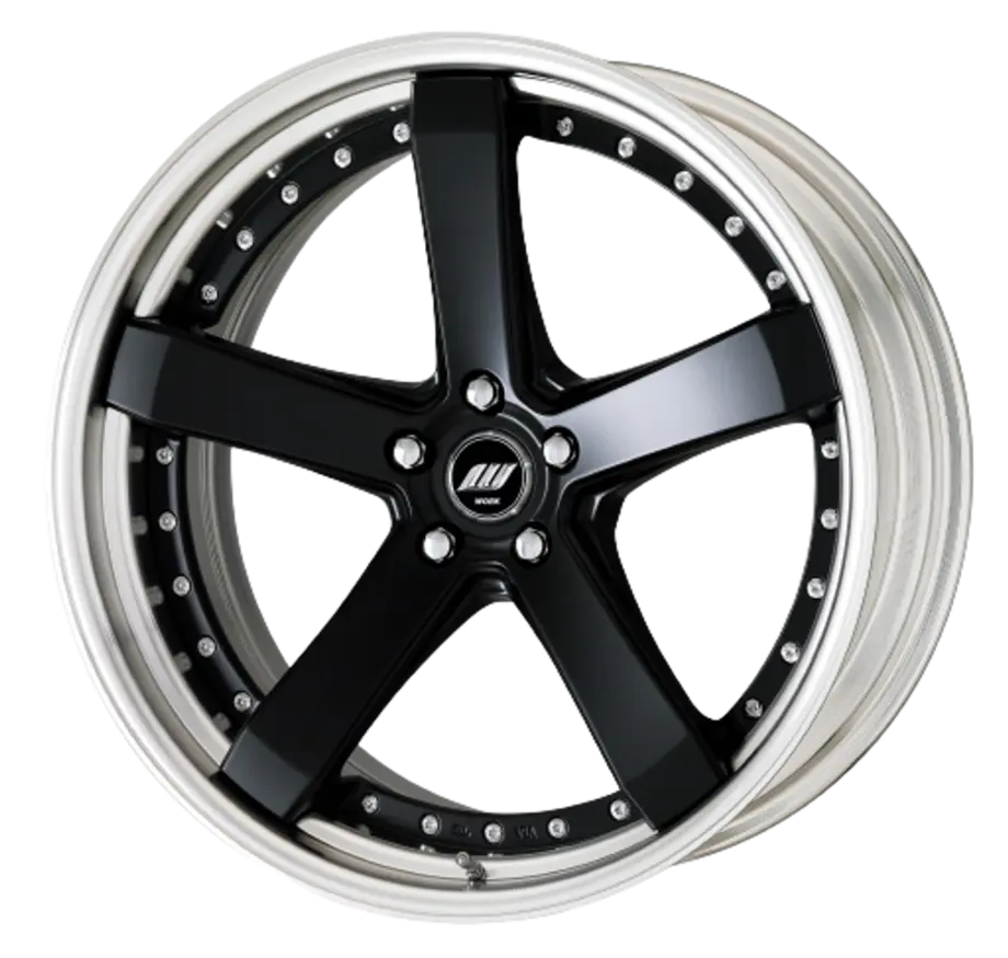 Work Zeast St2 5x100 19x11+22 O Disk Matte Black