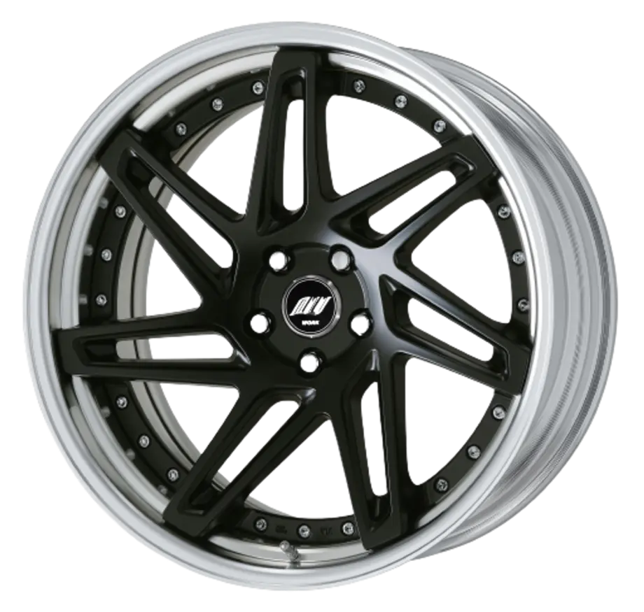 Work Zeast st3 5x100 20x10+12 R Disk Matte Black