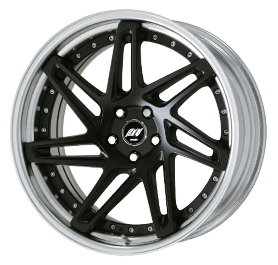 Work Zeast st3 5x100 20x10+22 H Disk Matte Black