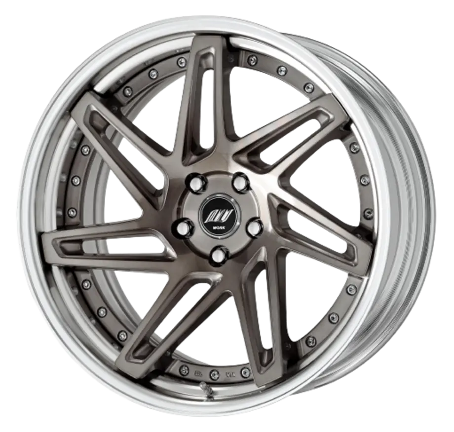 Work Zeast st3 5x100 20x10+22 R Disk Transparent Grey Polish