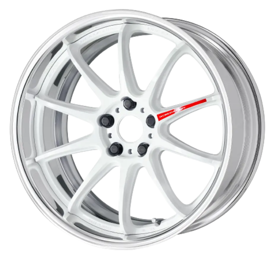 Work Zr10 2P 5x100 20x8.0 +38 Azure White