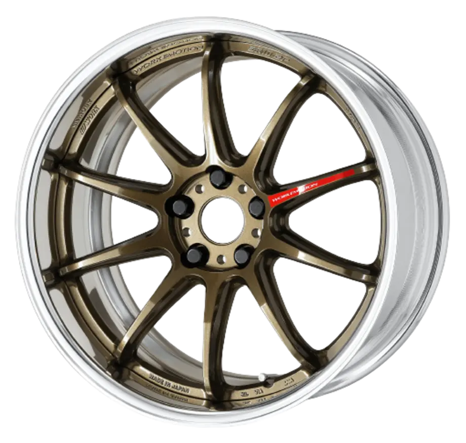 Work Zr10 2P 5x108 19x9.5 +22 Matte Bronze