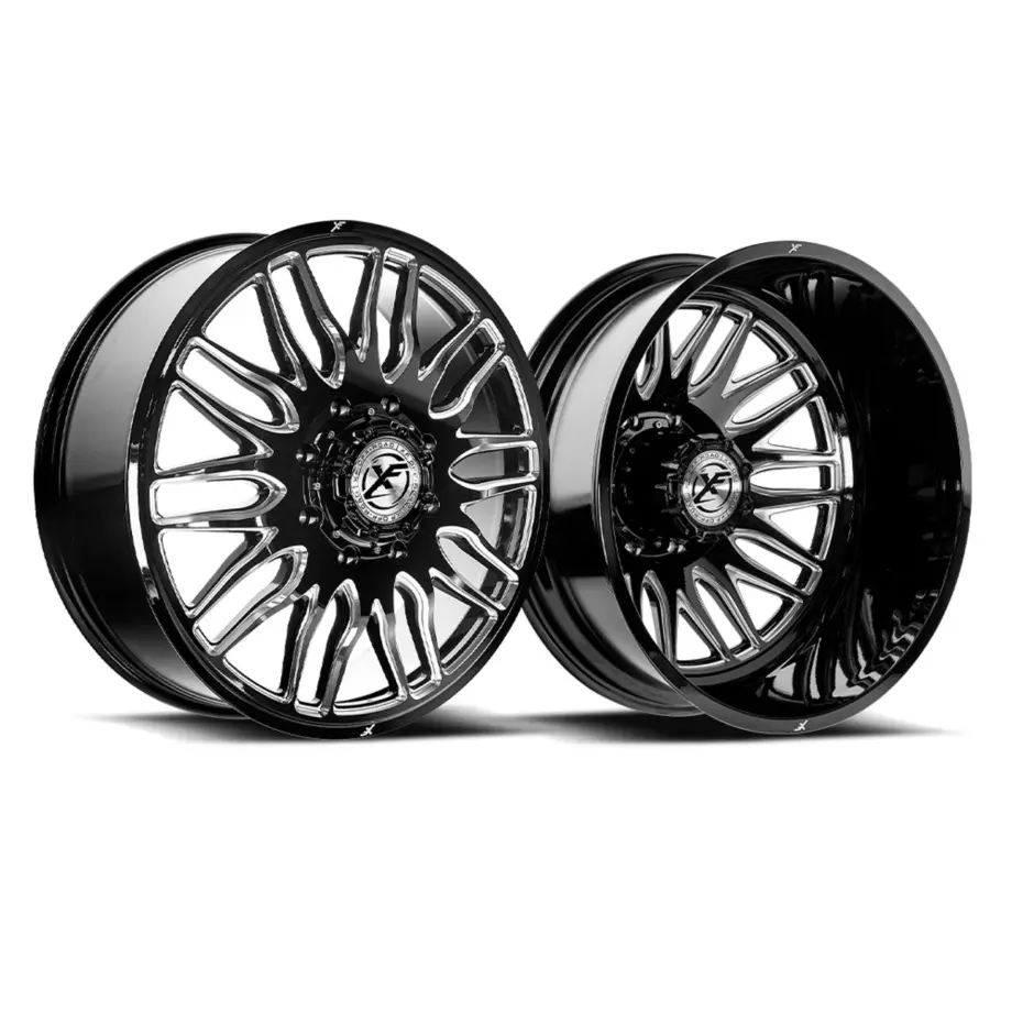 XF Dually XF-240 Dually 10x225 26x8.25 -202 Gloss Black & Milled