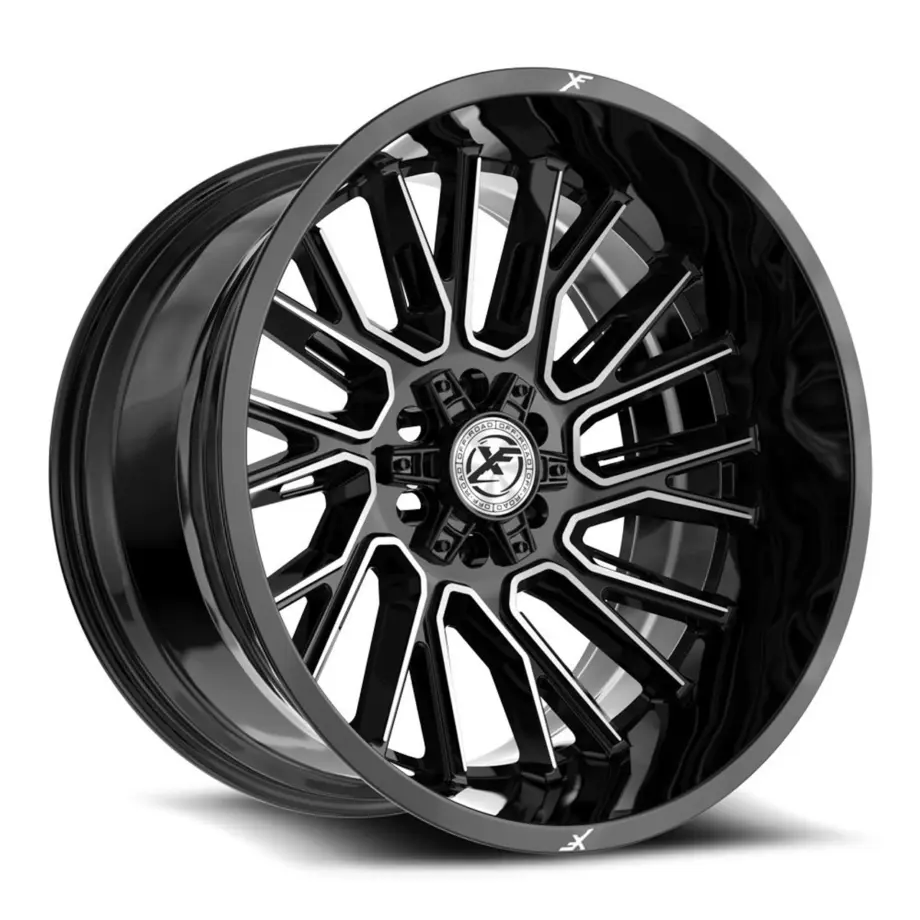 XF Off-Road XF-230 5x127/5x139.7 18x9 +0 Gloss Black & Machined